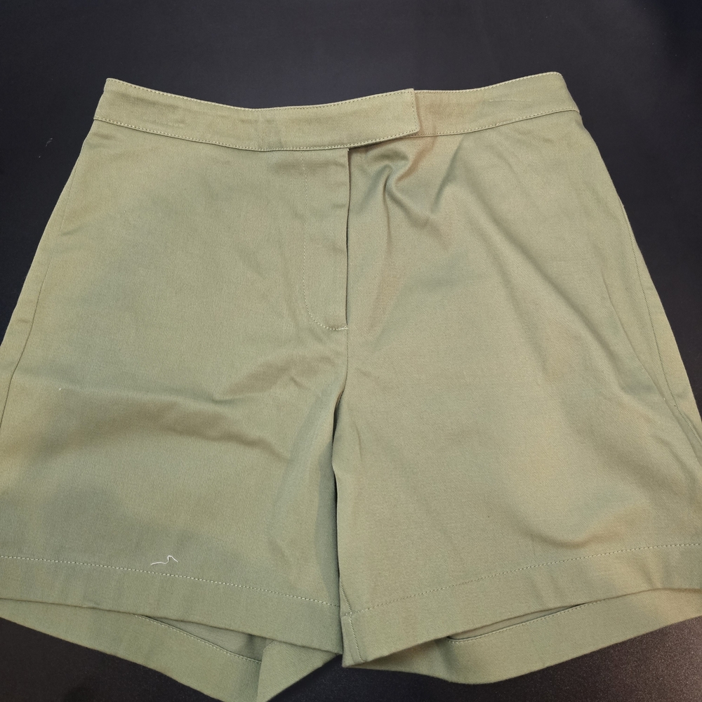 Ann Taylor High Waist Green Shorts